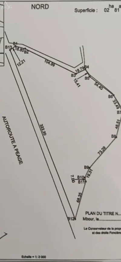 Terrain à Sindia en vente — réf. SDIA790T